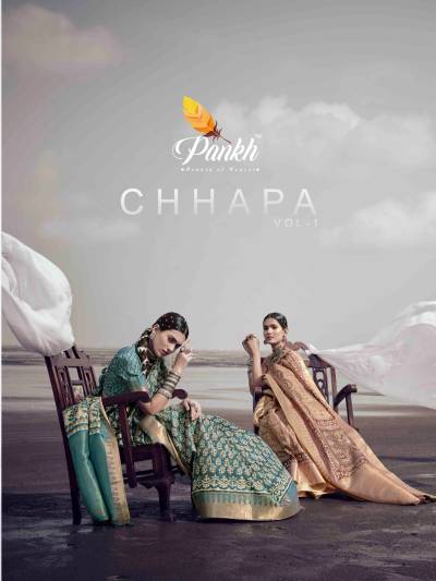 CHHAPA VOL-1 BY PANKH SILK SAREE MANUFACTURER IN INDIA